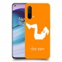 אימון ספורט - אישה כיסוי מגן קשיח בעיצוב אישי עם השם שלך ל OnePlus Nord CE 5G יחידה אחת סקרין מובייל