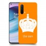 כתר מלכותי כיסוי מגן קשיח בעיצוב אישי עם השם שלך ל OnePlus Nord CE 5G יחידה אחת סקרין מובייל