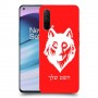 זאב כיסוי מגן קשיח בעיצוב אישי עם השם שלך ל OnePlus Nord CE 5G יחידה אחת סקרין מובייל