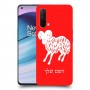 טלה כיסוי מגן קשיח בעיצוב אישי עם השם שלך ל OnePlus Nord CE 5G יחידה אחת סקרין מובייל