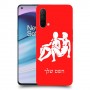 תאומים כיסוי מגן קשיח בעיצוב אישי עם השם שלך ל OnePlus Nord CE 5G יחידה אחת סקרין מובייל