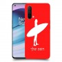 גלישה כיסוי מגן קשיח בעיצוב אישי עם השם שלך ל OnePlus Nord CE 5G יחידה אחת סקרין מובייל