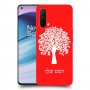 עץ כיסוי מגן קשיח בעיצוב אישי עם השם שלך ל OnePlus Nord CE 5G יחידה אחת סקרין מובייל