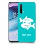 דגים כיסוי מגן קשיח בעיצוב אישי עם השם שלך ל OnePlus Nord CE 5G יחידה אחת סקרין מובייל