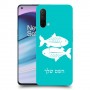 דגים כיסוי מגן קשיח בעיצוב אישי עם השם שלך ל OnePlus Nord CE 5G יחידה אחת סקרין מובייל