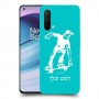 ילד סקייטבורד כיסוי מגן קשיח בעיצוב אישי עם השם שלך ל OnePlus Nord CE 5G יחידה אחת סקרין מובייל
