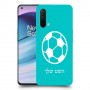 כדורגל - כדור כיסוי מגן קשיח בעיצוב אישי עם השם שלך ל OnePlus Nord CE 5G יחידה אחת סקרין מובייל