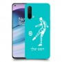 שחקן כדורגל כיסוי מגן קשיח בעיצוב אישי עם השם שלך ל OnePlus Nord CE 5G יחידה אחת סקרין מובייל