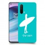 גלישה כיסוי מגן קשיח בעיצוב אישי עם השם שלך ל OnePlus Nord CE 5G יחידה אחת סקרין מובייל