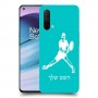 שחקן טניס כיסוי מגן קשיח בעיצוב אישי עם השם שלך ל OnePlus Nord CE 5G יחידה אחת סקרין מובייל