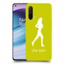 ג'וגלין - אישה כיסוי מגן קשיח בעיצוב אישי עם השם שלך ל OnePlus Nord CE 5G יחידה אחת סקרין מובייל