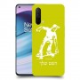 ילד סקייטבורד כיסוי מגן קשיח בעיצוב אישי עם השם שלך ל OnePlus Nord CE 5G יחידה אחת סקרין מובייל