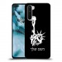 פסל החירות כיסוי מגן קשיח בעיצוב אישי עם השם שלך ל OnePlus Nord יחידה אחת סקרין מובייל