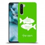 דגים כיסוי מגן קשיח בעיצוב אישי עם השם שלך ל OnePlus Nord יחידה אחת סקרין מובייל