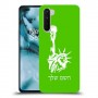פסל החירות כיסוי מגן קשיח בעיצוב אישי עם השם שלך ל OnePlus Nord יחידה אחת סקרין מובייל