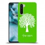 עץ כיסוי מגן קשיח בעיצוב אישי עם השם שלך ל OnePlus Nord יחידה אחת סקרין מובייל