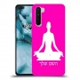 יוגה כיסוי מגן קשיח בעיצוב אישי עם השם שלך ל OnePlus Nord יחידה אחת סקרין מובייל