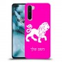 אריה כיסוי מגן קשיח בעיצוב אישי עם השם שלך ל OnePlus Nord יחידה אחת סקרין מובייל