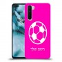 כדורגל - כדור כיסוי מגן קשיח בעיצוב אישי עם השם שלך ל OnePlus Nord יחידה אחת סקרין מובייל