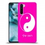 סמל יינג יאנג - סין כיסוי מגן קשיח בעיצוב אישי עם השם שלך ל OnePlus Nord יחידה אחת סקרין מובייל