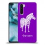 זברה כיסוי מגן קשיח בעיצוב אישי עם השם שלך ל OnePlus Nord יחידה אחת סקרין מובייל