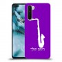 סקספון כיסוי מגן קשיח בעיצוב אישי עם השם שלך ל OnePlus Nord יחידה אחת סקרין מובייל