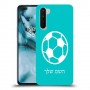 כדורגל - כדור כיסוי מגן קשיח בעיצוב אישי עם השם שלך ל OnePlus Nord יחידה אחת סקרין מובייל