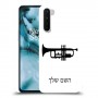 חצוצרה כיסוי מגן קשיח בעיצוב אישי עם השם שלך ל OnePlus Nord יחידה אחת סקרין מובייל