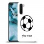 כדורגל - כדור כיסוי מגן קשיח בעיצוב אישי עם השם שלך ל OnePlus Nord יחידה אחת סקרין מובייל