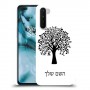 עץ כיסוי מגן קשיח בעיצוב אישי עם השם שלך ל OnePlus Nord יחידה אחת סקרין מובייל