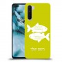 דגים כיסוי מגן קשיח בעיצוב אישי עם השם שלך ל OnePlus Nord יחידה אחת סקרין מובייל