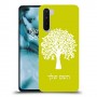 עץ כיסוי מגן קשיח בעיצוב אישי עם השם שלך ל OnePlus Nord יחידה אחת סקרין מובייל