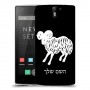 טלה כיסוי מגן קשיח בעיצוב אישי עם השם שלך ל OnePlus One יחידה אחת סקרין מובייל