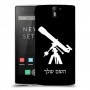 טלסקופ כיסוי מגן קשיח בעיצוב אישי עם השם שלך ל OnePlus One יחידה אחת סקרין מובייל