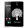 עץ כיסוי מגן קשיח בעיצוב אישי עם השם שלך ל OnePlus One יחידה אחת סקרין מובייל