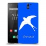 ציפור לבלוע כיסוי מגן קשיח בעיצוב אישי עם השם שלך ל OnePlus One יחידה אחת סקרין מובייל