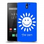 שמש כיסוי מגן קשיח בעיצוב אישי עם השם שלך ל OnePlus One יחידה אחת סקרין מובייל