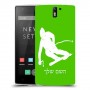 סקִי כיסוי מגן קשיח בעיצוב אישי עם השם שלך ל OnePlus One יחידה אחת סקרין מובייל