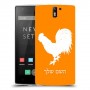 תרנגול כיסוי מגן קשיח בעיצוב אישי עם השם שלך ל OnePlus One יחידה אחת סקרין מובייל