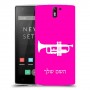 חצוצרה כיסוי מגן קשיח בעיצוב אישי עם השם שלך ל OnePlus One יחידה אחת סקרין מובייל