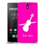 כינור כיסוי מגן קשיח בעיצוב אישי עם השם שלך ל OnePlus One יחידה אחת סקרין מובייל