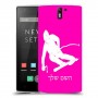 סקִי כיסוי מגן קשיח בעיצוב אישי עם השם שלך ל OnePlus One יחידה אחת סקרין מובייל