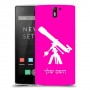 טלסקופ כיסוי מגן קשיח בעיצוב אישי עם השם שלך ל OnePlus One יחידה אחת סקרין מובייל