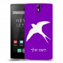 ציפור לבלוע כיסוי מגן קשיח בעיצוב אישי עם השם שלך ל OnePlus One יחידה אחת סקרין מובייל