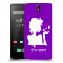 אישה אהבה כיסוי מגן קשיח בעיצוב אישי עם השם שלך ל OnePlus One יחידה אחת סקרין מובייל