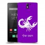 עקרב כיסוי מגן קשיח בעיצוב אישי עם השם שלך ל OnePlus One יחידה אחת סקרין מובייל