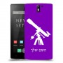 טלסקופ כיסוי מגן קשיח בעיצוב אישי עם השם שלך ל OnePlus One יחידה אחת סקרין מובייל