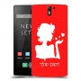 אישה אהבה כיסוי מגן קשיח בעיצוב אישי עם השם שלך ל OnePlus One יחידה אחת סקרין מובייל