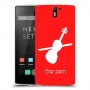 כינור כיסוי מגן קשיח בעיצוב אישי עם השם שלך ל OnePlus One יחידה אחת סקרין מובייל