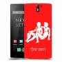 תאומים כיסוי מגן קשיח בעיצוב אישי עם השם שלך ל OnePlus One יחידה אחת סקרין מובייל